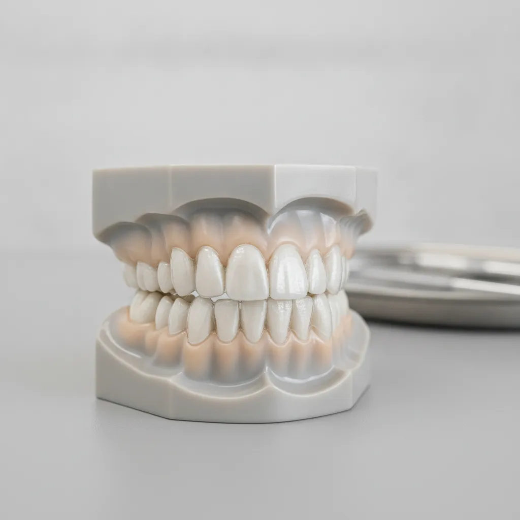 Gouttières transparentes (aligners) pour un traitement d'orthodontie adulte discret à Rabat Agdal